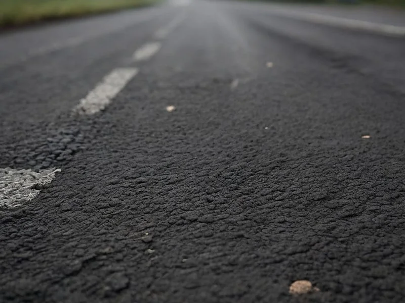 Asphalt texture prompt example, Close-up photo, asphalt texture