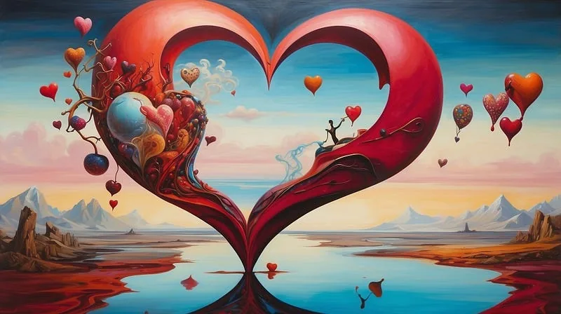 Source image for Surrealist Hearts