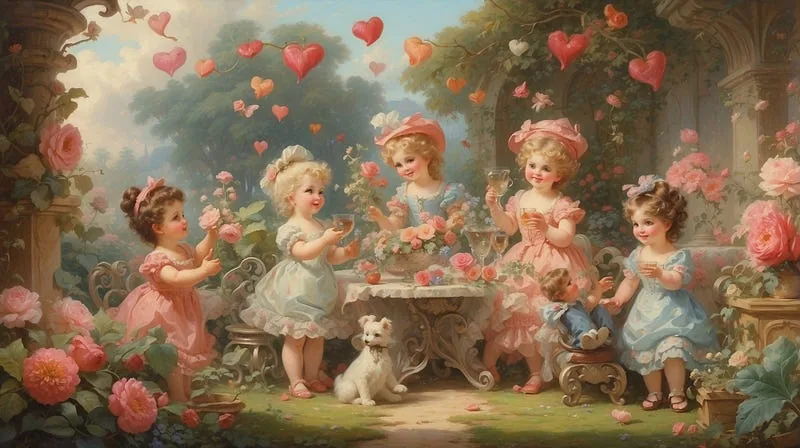 Source image for Rococo Flirtation